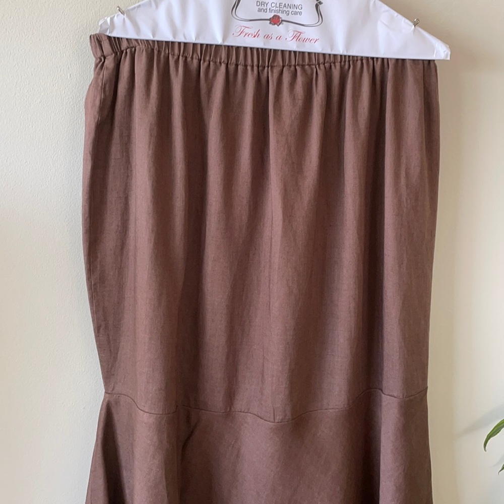 Long 2 tiered skirt